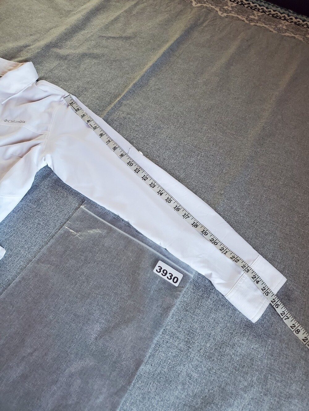 Columbia PFG Omni-shade Sun Protection White Shirt With Pockets Hiking Camping - Picture 14 of 14